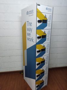 עמדה להטענת סוללות אופניים חשמליים עבור חברת Applied Materials